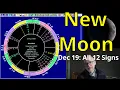 Fri Dec 19 2025 Astrology ALL 12 SIGNS Sagittarius New Moon
