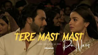 tere mast mast do nain lofi remix dabangg shreya ghoshal relaxing 