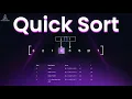 Quick Sort Explained Visually Pivot Partition and Recursion