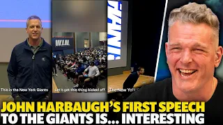 John Harbaugh s First Speech To The Giants Is Definitely Something