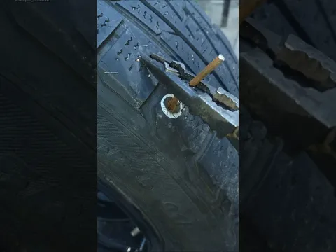 The Ultimate DIY Tire Repair Kit! Flat tires are no longer a problem #diy #tirerepair #tips #tricks