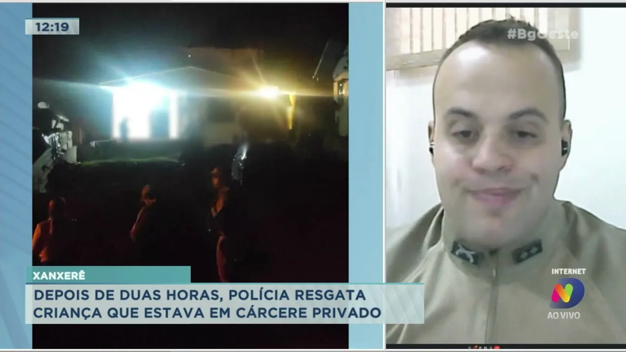Depois de duas horas, Polícia resgata criança que estava em cárcere privado em Xanxerê