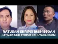 Download Lagu RATUSAN SKRIPSI JOKOWI DAN LAINNYA TAHUN 1985-1990an RAIB DI PERPUSTAKAAN KEHUTANAN UGM!
