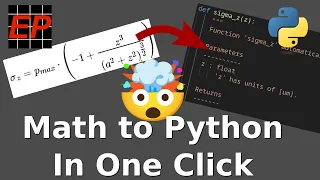 Convert Math to Python Code in One Click Using EngineeringPaper xyz