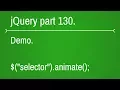 jquery animate function demo part - 130