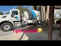 Day in the life of a concrete mixer driver Vlog
