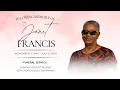 Thanksgiving Service for Sis Janet Francis II August 16 2026