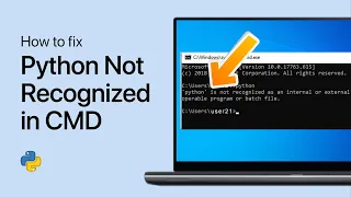 How To Fix Python Not Recognized Error in Windows Command Prompt