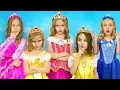 Lagu Sasha and friends play princesses