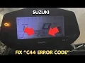 How To Fix Suzuki C44 Error Code