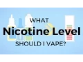 What nicotine level should I vape