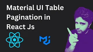 Material UI Table Pagination in React Js React Js Tutorial