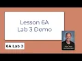 Welcome to Java - 6A Lab 3 Demo