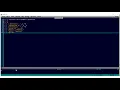 rem command comma semicolon in QBASIC