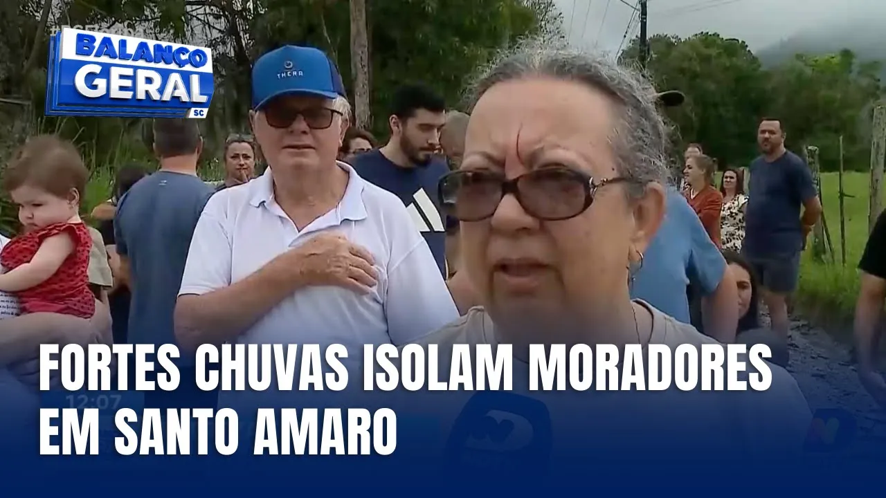 Chuva intensa deixa moradores do Sul do Rio Ilhados em Santo Amaro