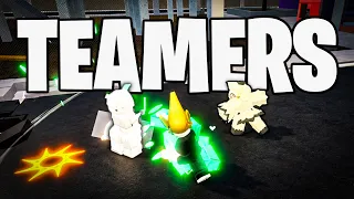 DESTROYING TEAMERS AS HAKARI in Jujutsu Shenanigans (Roblox)