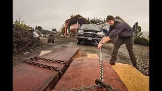 Buying a New Keel Timber / Chainsaw Modification – Rebuilding Tally Ho EP14.PART1.