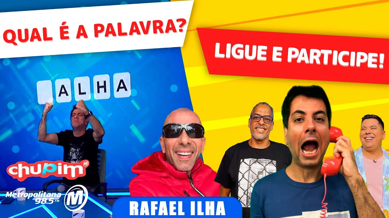RAFAEL ILHA - PALAVRA MISTERIOSA!!! - 03/07/2023