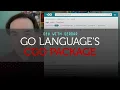 How to use the Go language s cgo package to interface with C