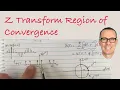 Z Transform Region of Convergence Explained the best explanation in the internet