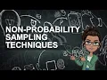 PRACTICAL RESEARCH 2 - Non-Probability Sampling Techniques