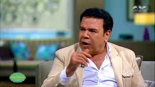 صاحبة السعادة خالد عجاج يحكي لاول مرة عن كواليس تصوير كليب ليه يا دينا الواحد مع محمد منير 