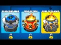 Every UPGRADE Combo UNLOCKED Cross Path Upgrades in BTD 6