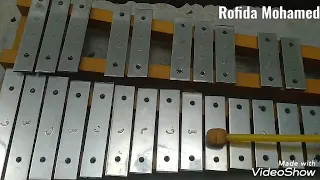 عزف أغنية كلمة حلوة و كلمتين 