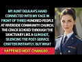 My Aunt Slapped Me at Church—Then My Fiancé Said 'Touch My Admiral Again, Go Ahead'