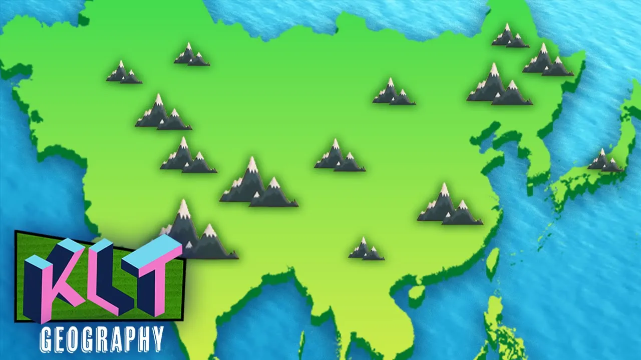 All The Mountains of Asia! | KLT Geography