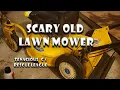 Old Cub Cadet lawn mower barn find 2004 Cyclocut start up Kawasaki engine 179cc 5 5hp 6 speed