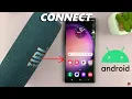 How To Connect Bluetooth Device To Android Samsung Galaxy