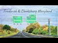 Relaxing Ride Around Maryland Frederick Clarksburg I-270 Traffic