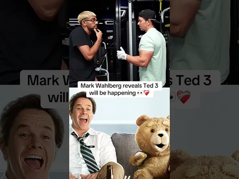 Mark Wahlberg reveals Ted 3 will be happening 👀❤️‍🩹 #n3on #markwahlberg #ted