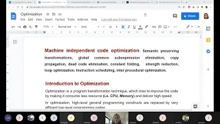 Machine Independent Code Optimization
