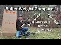 AR battle zero deep dive - bullet weight comparison