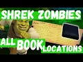 All Book Locations Shrek Zombies COD Black Ops 3