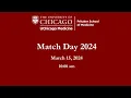 Pritzker Match Day 2024