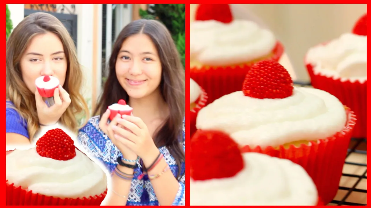 CUPCAKE DE FRAMBOESA! VAMOS COZINHAR?