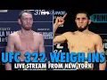 Lagu 🔴 UFC 322: Della Maddalena vs. Makhachev official weigh-ins