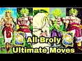 Download Lagu BROLY ALL ULTIMATE MOVES!!🔥 IN DRAGON BALL LEGENDS