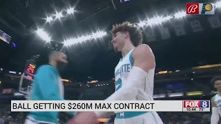 Hornets give LaMelo Ball 260M contract extension