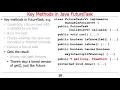 Java FutureTask Key Methods