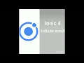 Ionic 4 Infinite scroll