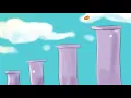 Bouncing ball animation made in Krita squash and stretch