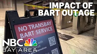 Senator says BART outage shows how critical service is to Bay Area