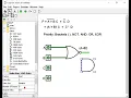 How to Connect Simulate a Combinational Boolean Expression in Logisim