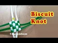 Lagu Biscuit knot making tutorial for plastic wire koodai beginners | Biscut knot