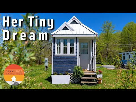 Download MP3 Solo Woman's Tiny House journey led by her Faith & Financial wisdom