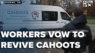 CAHOOTS workers vow to revive crisis response model in Eugene amid funding challenges